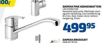 Davidsen Damixa pine køkkenbatteri tilbud