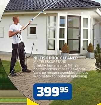 Davidsen Nilfisk roof cleaner tilbud