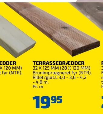 Davidsen Terrassebrædder tilbud