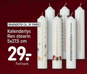 REMA 1000 Kalenderlys tilbud