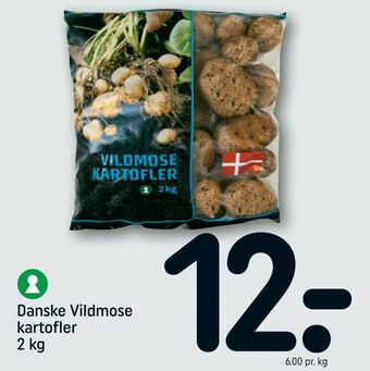 REMA 1000 Danske Vildmose kartofler tilbud