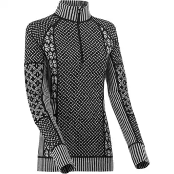 Sport 24 Kari Traa Smekker Half Zip Merino Uld Skiundertrøje Dame tilbud