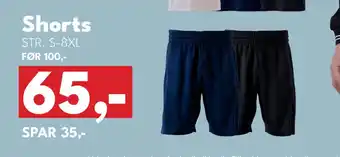 Dansk Outlet Shorts tilbud