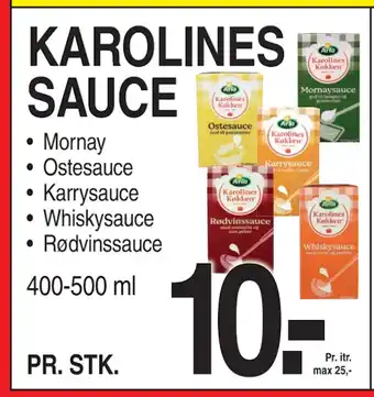 ABC Lavpris KAROLINES SAUCE tilbud