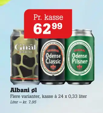 Poetzsch Padborg Albani øl tilbud