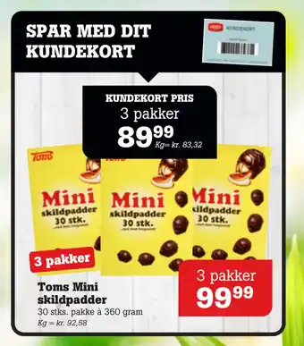 Poetzsch Padborg Toms Mini skildpadder tilbud