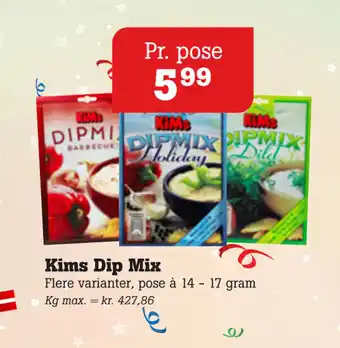 Poetzsch Padborg Kims Dip Mix tilbud