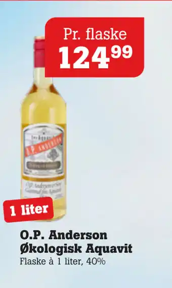 Poetzsch Padborg O.P. Anderson Økologisk Aquavit tilbud