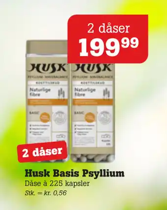 Poetzsch Padborg Husk Basis Psyllium tilbud