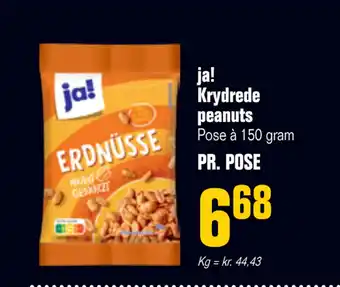 Poetzsch Padborg ja! Krydrede peanuts tilbud