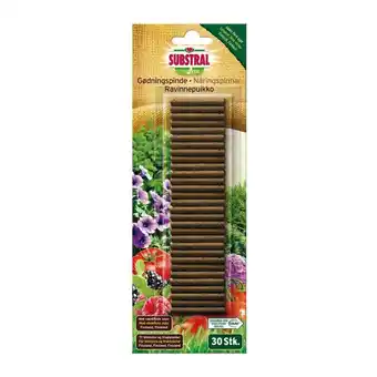 Substral gødningspinde Think Eco blomster/frugtplanter 30 stk