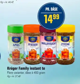Otto Duborg Krüger Family instant te tilbud