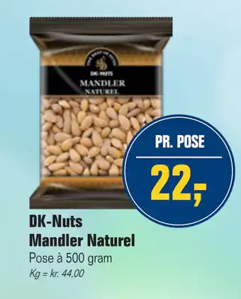 Otto Duborg DK-Nuts Mandler Naturel tilbud