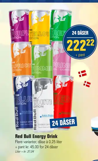 Otto Duborg Red Bull Energy Drink tilbud