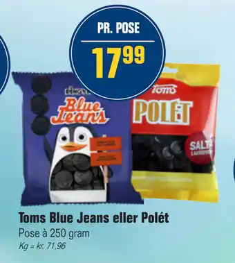 Toms Blue Jeans eller Polét