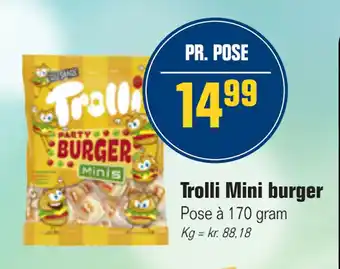 Otto Duborg Trolli Mini burger tilbud