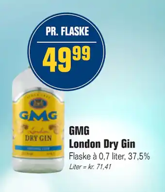 Otto Duborg GMG London Dry Gin tilbud
