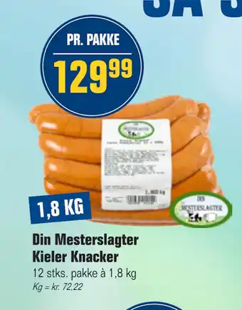 Otto Duborg Din Mesterslagter Kieler Knacker tilbud