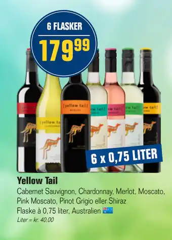 Otto Duborg Yellow Tail tilbud