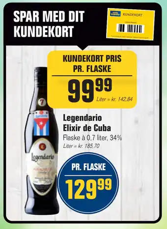 Otto Duborg Legendario Elixir de Cuba tilbud