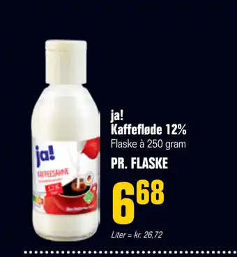 Otto Duborg ja! Kaffefløde 12% tilbud