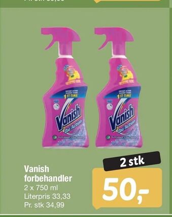 Fakta Tyskland Vanish forbehandler tilbud