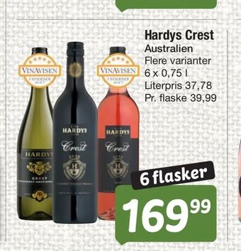 Fakta Tyskland Hardys Crest tilbud