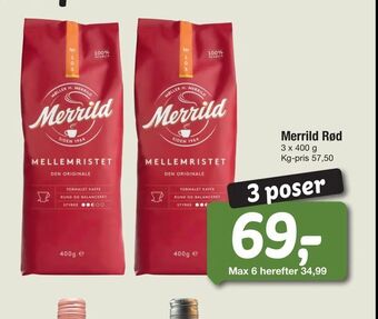 Fakta Tyskland Merrild Rød tilbud