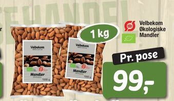Fakta Tyskland Velbekom Økologiske Mandler tilbud