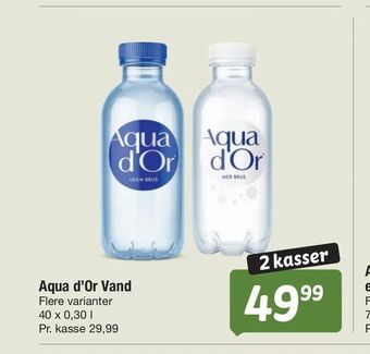 Fakta Tyskland Aqua d'Or Vand tilbud