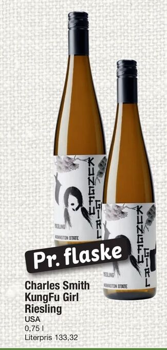 Charles Smith KungFu Girl Riesling