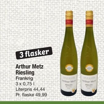 Arthur Metz Riesling