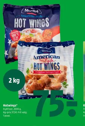 Coop 365 Hot Wings tilbud