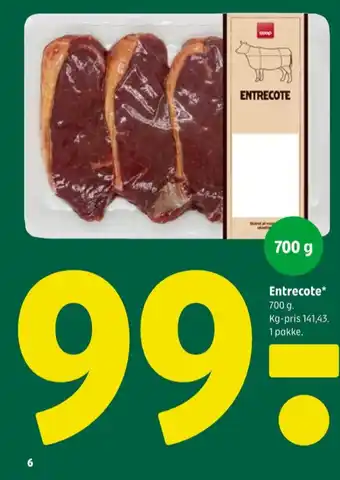 Okseentrecotes
