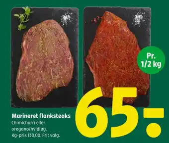 Coop 365 Flanksteak tilbud