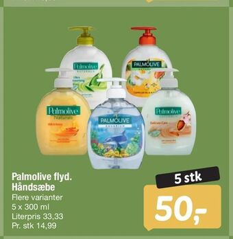 Palmolive flyd. Håndsæbe
