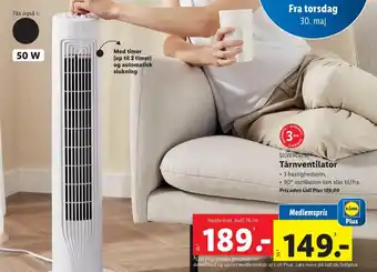 Lidl Ventilator tilbud