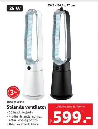 Lidl Ventilator tilbud