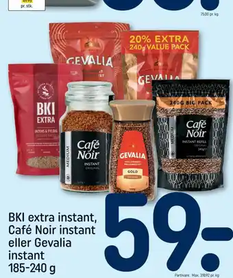REMA 1000 Instant Kaffe tilbud