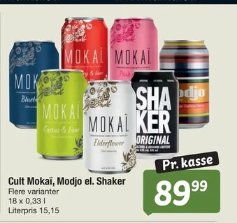 Fakta Tyskland Cult Mokaï, Modjo el. Shaker tilbud