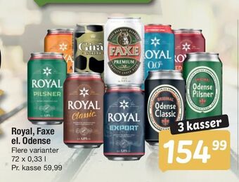 Fakta Tyskland Royal, Faxe el. Odense tilbud