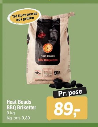 Fakta Tyskland Heat Beads BBQ Briketter tilbud