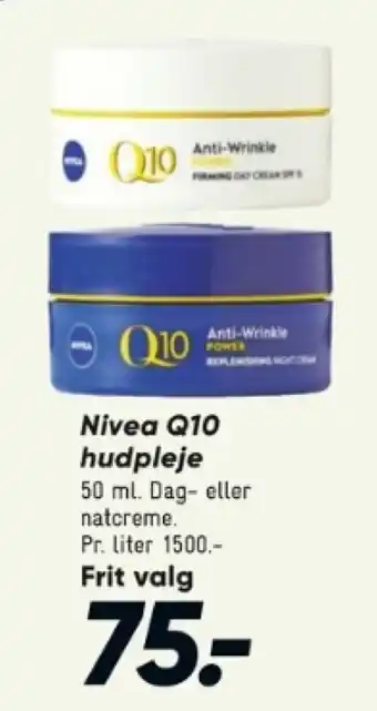 Bilka Nivea Q10 hudpleje tilbud