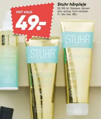 Bilka Stuhr hårpleje tilbud
