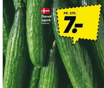 Bilka Dansk agurk tilbud