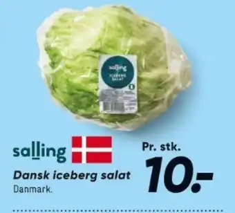 Bilka Dansk iceberg salat tilbud