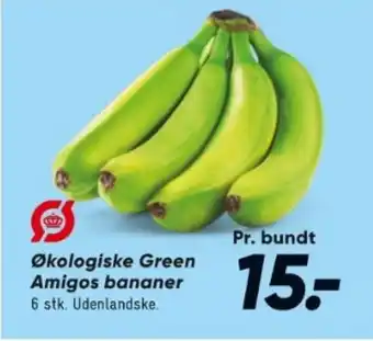 Bilka Økologiske Green Amigos bananer tilbud