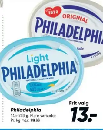 Bilka Philadelphia tilbud