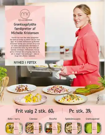 Føtex Grøntsagsfyldte færdigretter af Michelle Kristensen tilbud