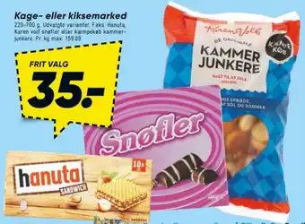 Bilka Kage- eller kiksemarked tilbud
